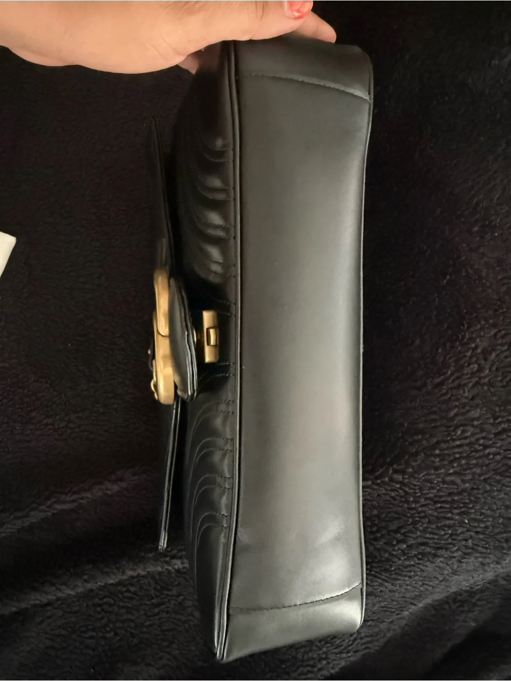 Gucci Matelasse GG Marmot Shoulder Bag